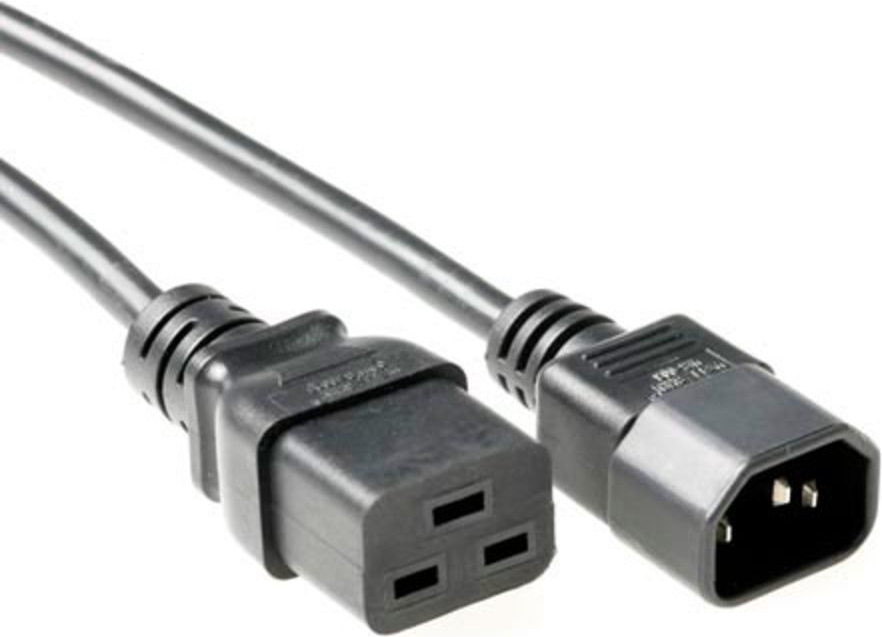 ACT POWERCORD C14-C19 BK 1.00M