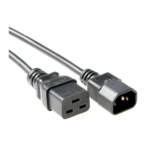 ACT POWERCORD C14-C19 BLACK  2.00M