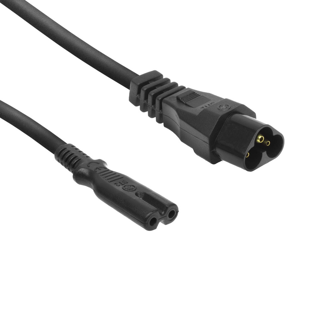 ACT POWERCORD C6 - C7 BK