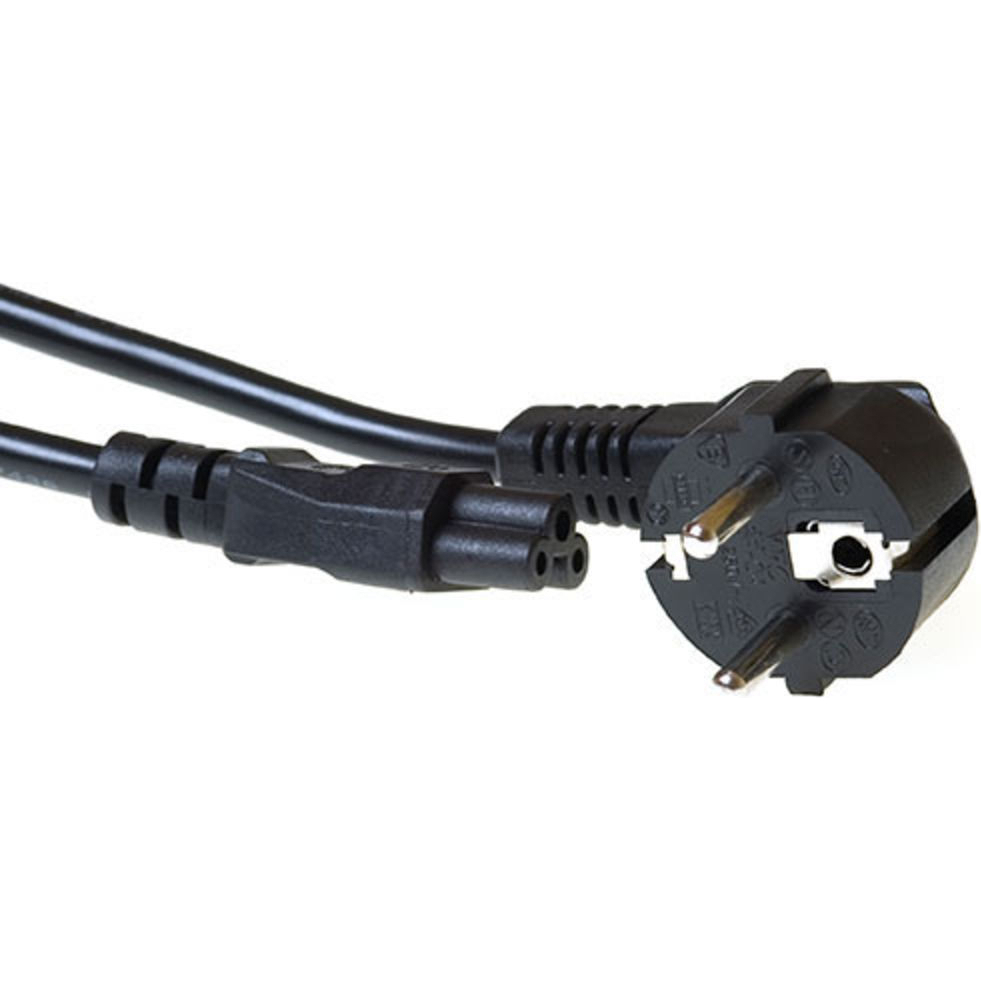 ACT POWERCORD CEE7/7-C5 BK 0.50M