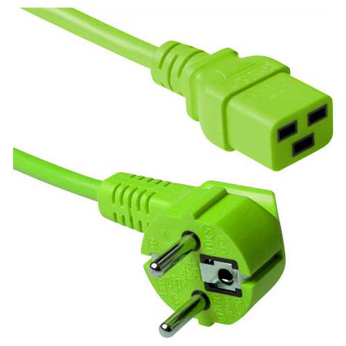 ACT POWERCORD SCHUKO-C19 GRN 1.20M
