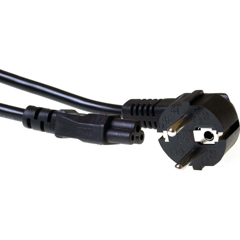 ACT POWERCORD SCHUKO-C5 BLK  3.00M