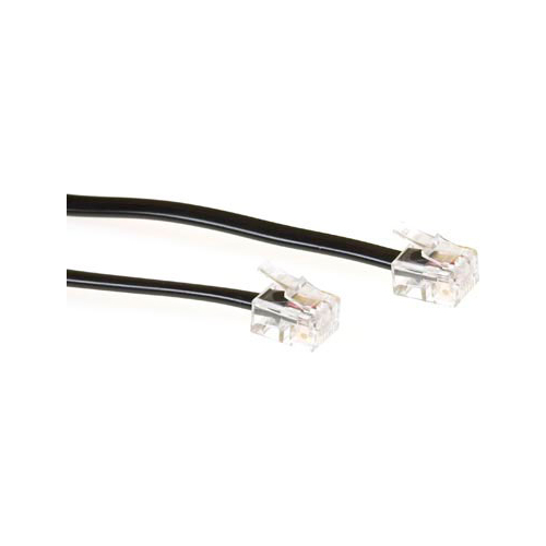 ACT RJ11-RJ11 CABLE BLACK    3.00M