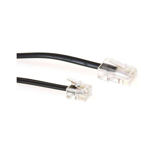 ACT RJ45-RJ11 CABLE BLACK    5.00M