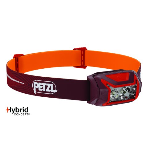 Petzl Actik Core Red Headband flashlight
