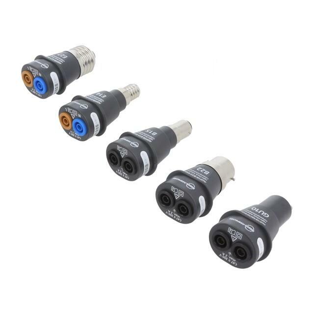 BEHA-AMPROBE Adapter; adapter x5,case; 4mm