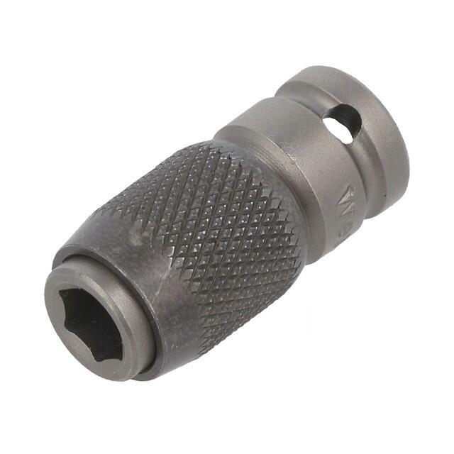 Adapter bit; hexagonal; HEX 1/4"; square