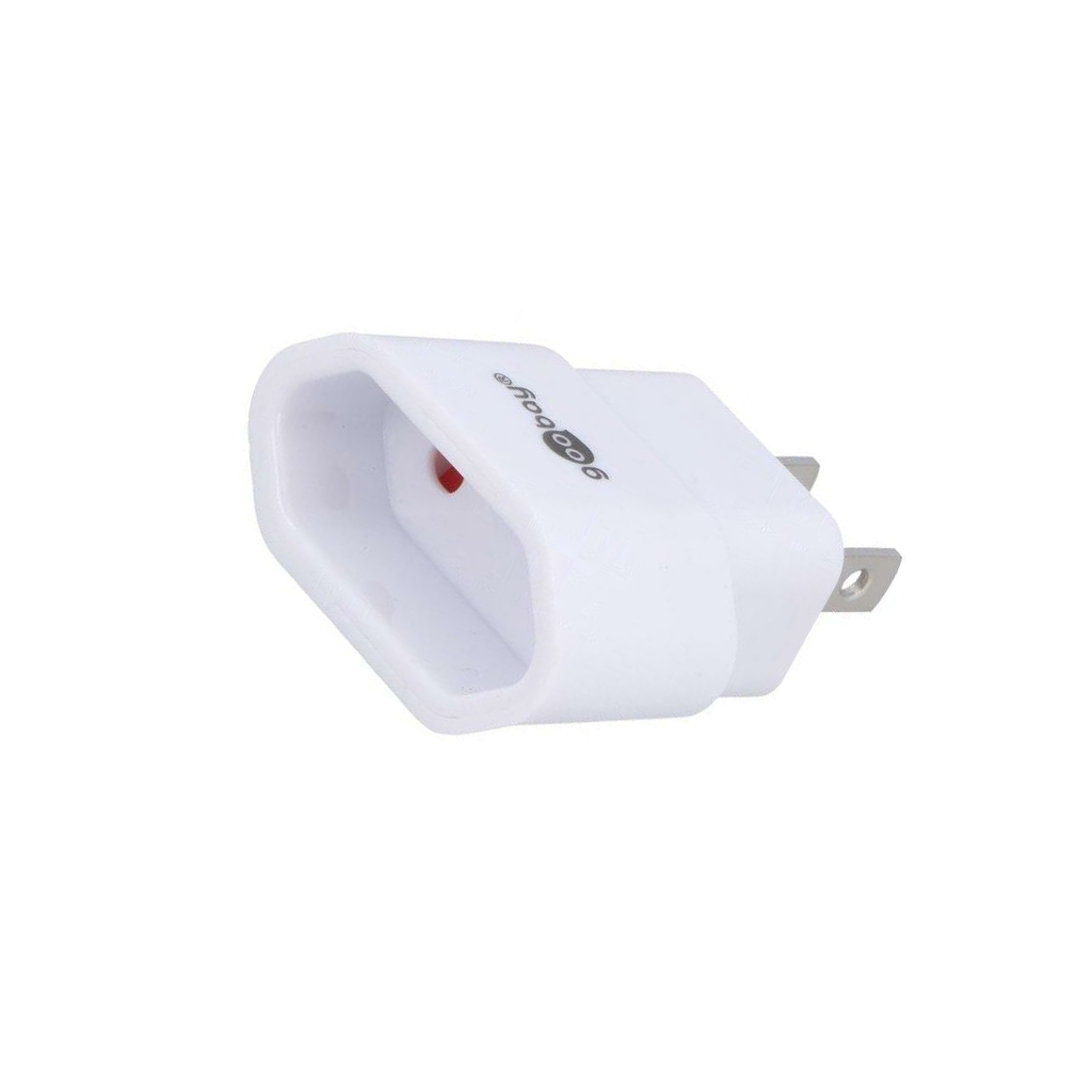GOOBAY Adapter; Colour: white; travel adapter