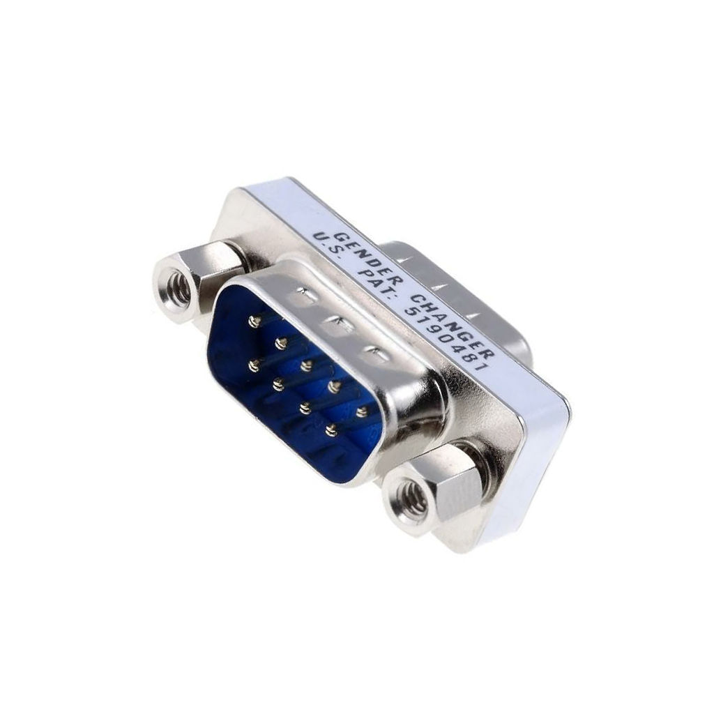 VCOM Adapter; D-Sub 9pin plug,both