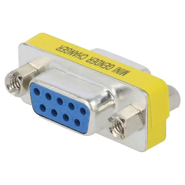 AKYGA Adapter; D-Sub 9pin socket,both