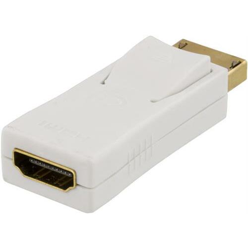 Adapter DELTACO DisplayPort / HDMI, white