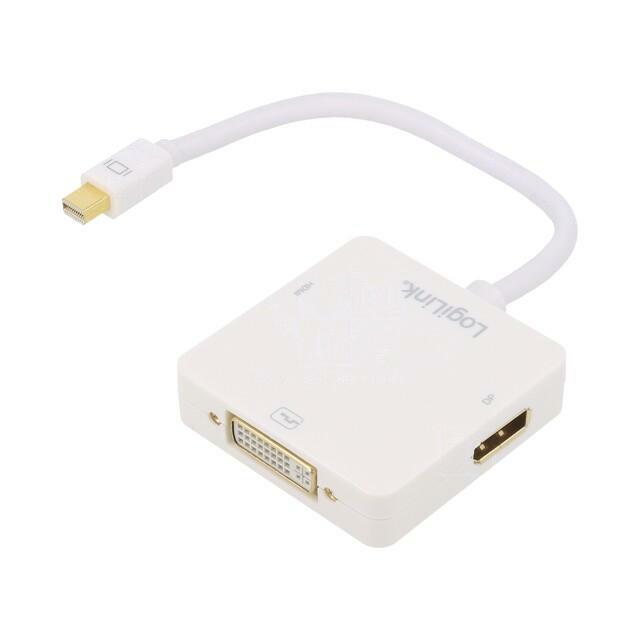 LOGILINK Adapter; DisplayPort 1.2,DVI