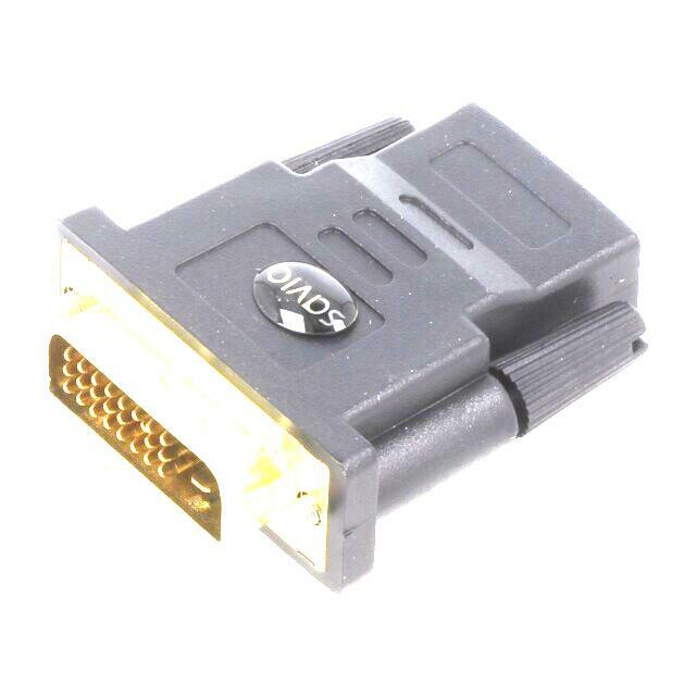 SAVIO Adapter; DVI-D (24+1) plug,HDMI