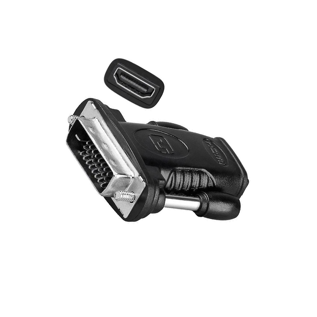 GOOBAY Adapter; DVI-D (24+1) plug,HDMI