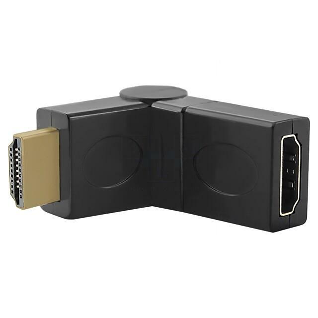 Adapter; HDMI socket movable 360°,HDMI