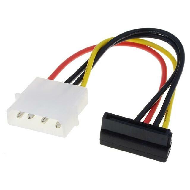 GOOBAY Adapter; Molex male,SATA plug