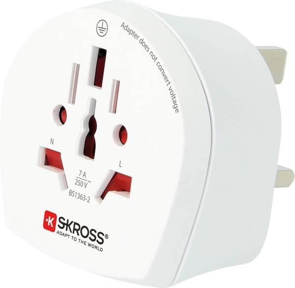 Adapter UK plug - universal socket