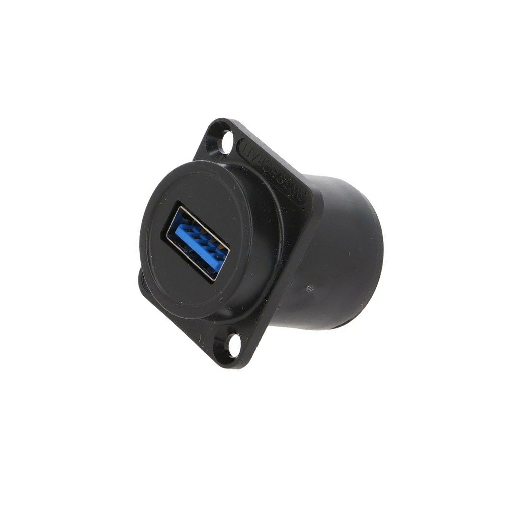 SWITCHCRAFT Adapter; USB A socket-front,USB