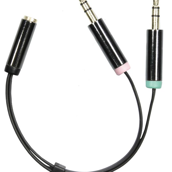 Adapteris DELTACO 3.5 mm 4