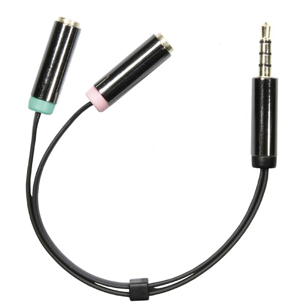 Adapteris DELTACO 3.5 mm 4