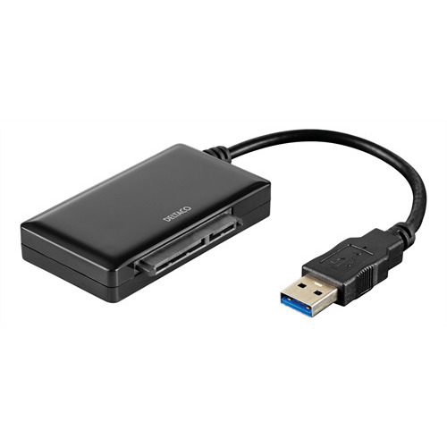 Adapteris DELTACO USB 3.0- SATA