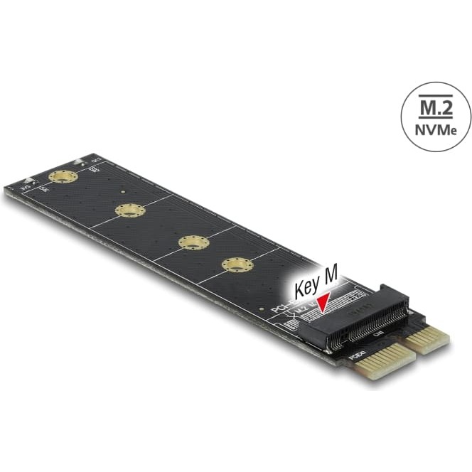 Adapteris PCI Express x1 to M