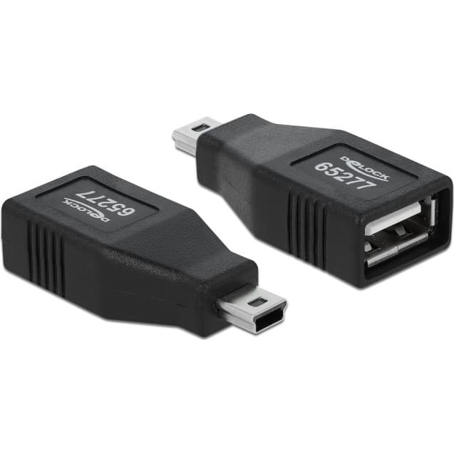 Adapteris USB2.0-A F to USB-mini