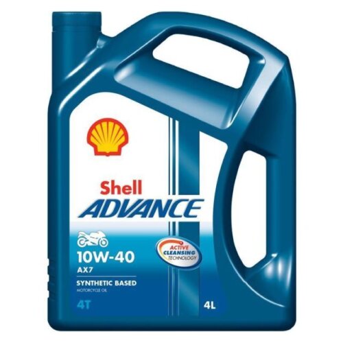 SHELL Advance 4T AX7 10W-40 4L