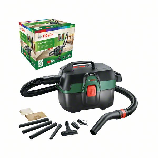 AdvancedVac 18V-8 SOLO Akum.putekļsūcējs /