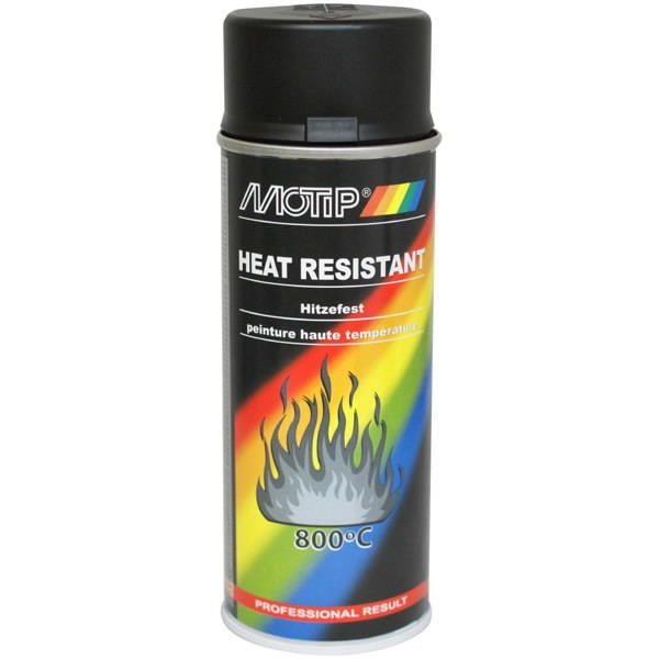 Motip Aerosols Thermo Spray 800°C melns