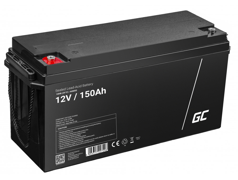GREEN CELL® AGM VRLA 12V 150Ah