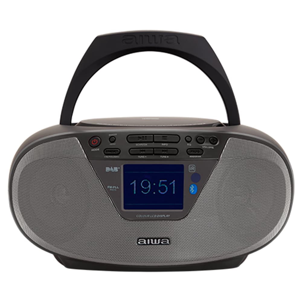 AIWA boombox sistēma ar bluetooth un