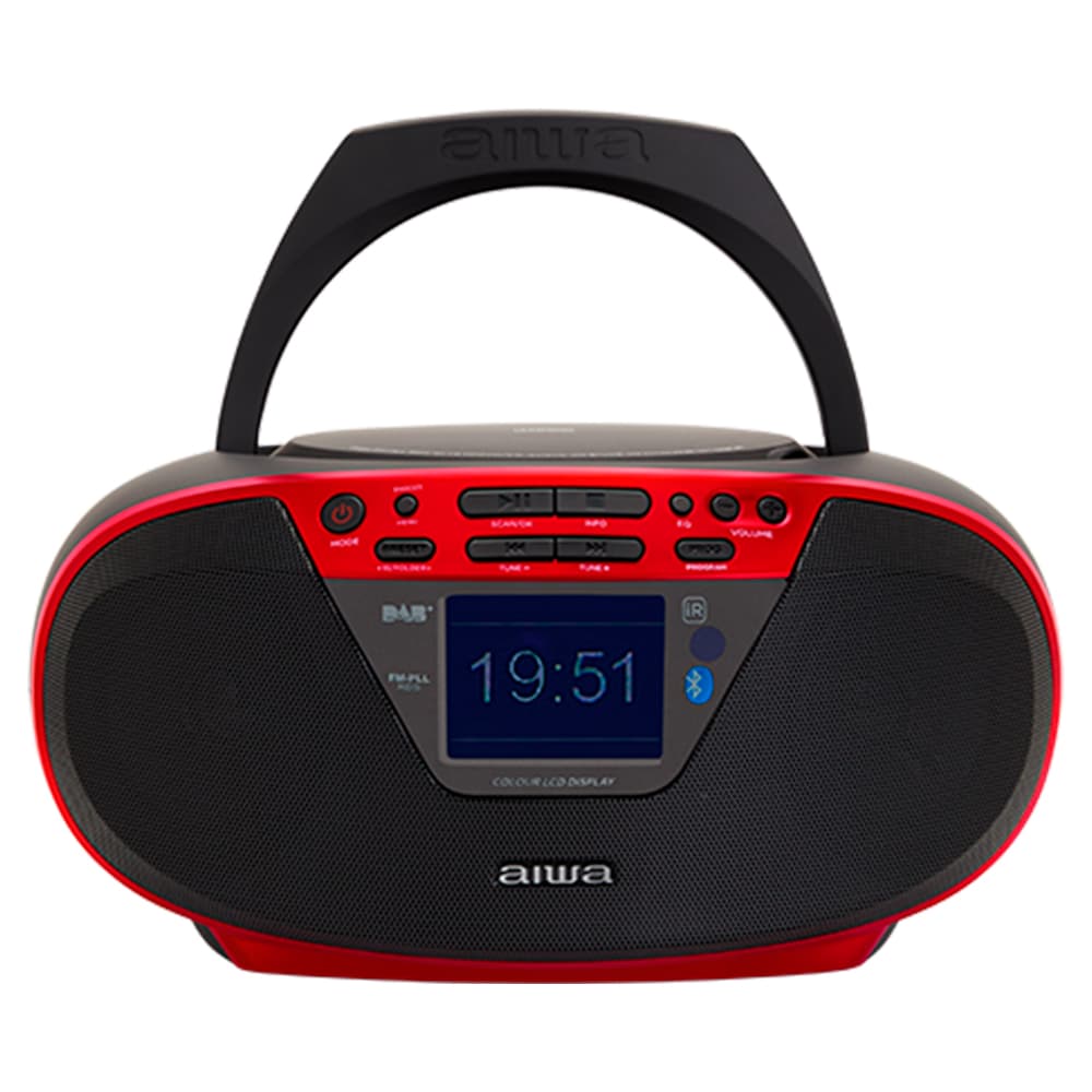 AIWA boombox sistēma ar bluetooth un