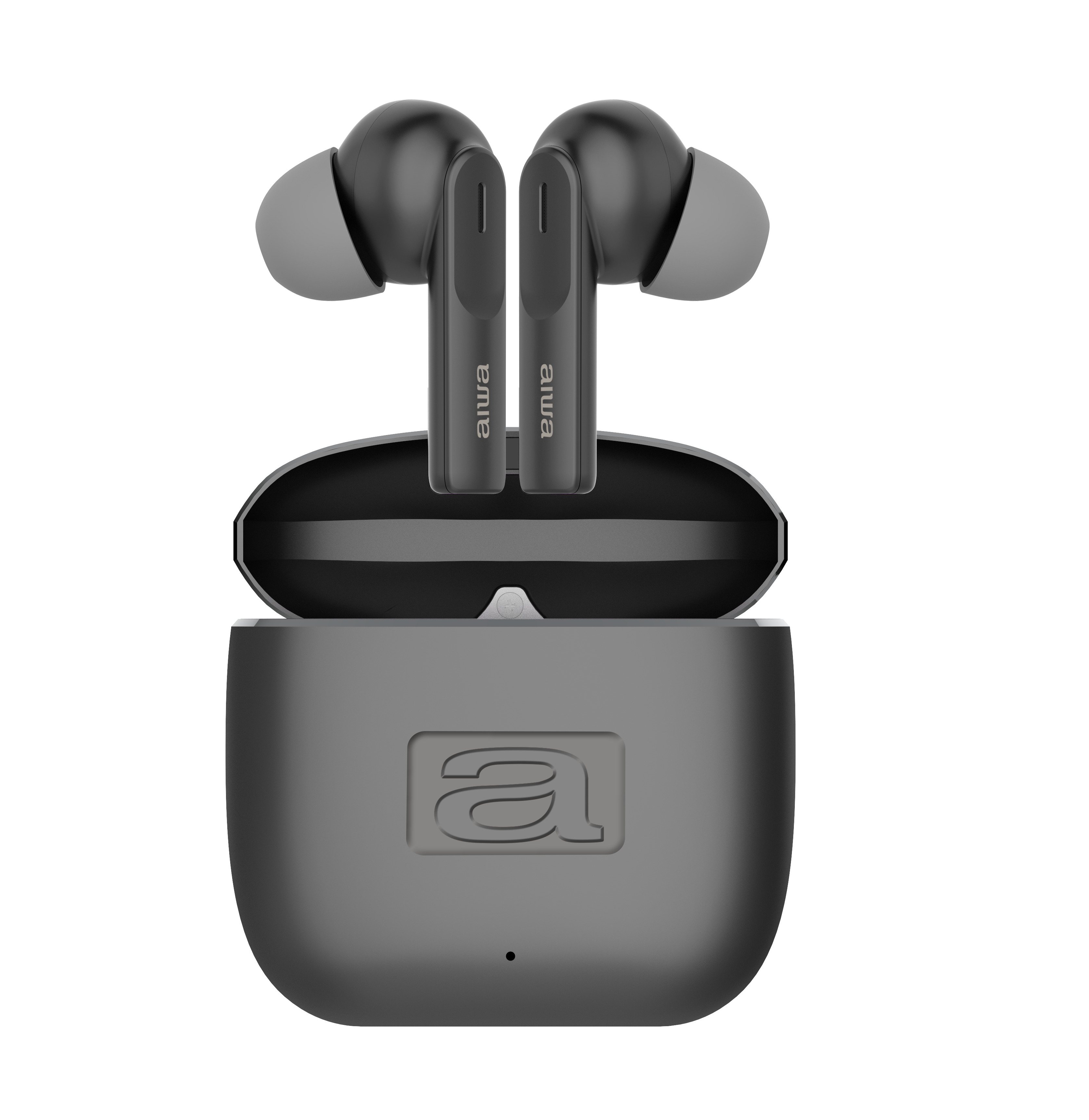 AIWA stereo bezvada austiņas, melnas |