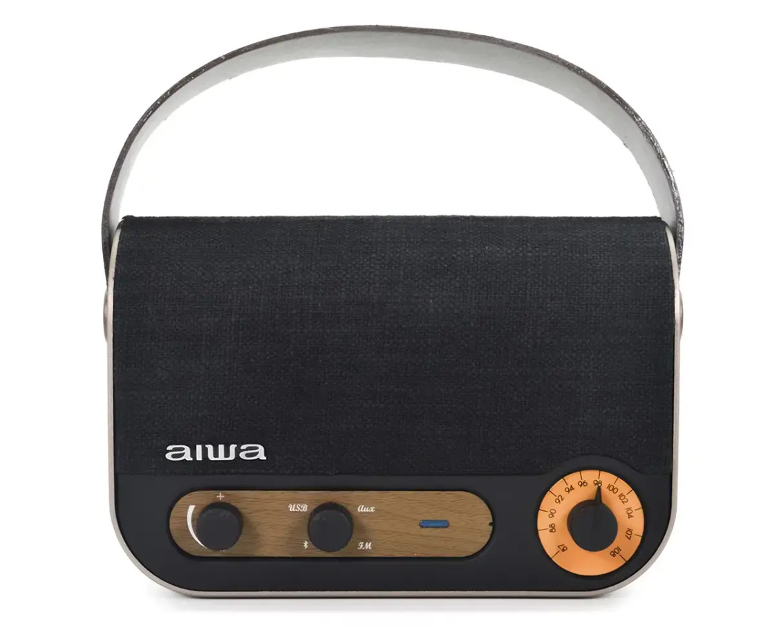 AIWA pārnēsājamais radio ar bluetooth, FM