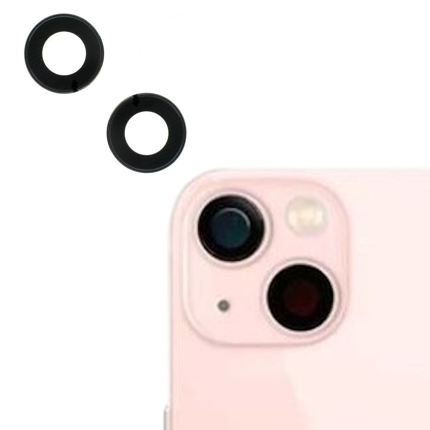 Apple Aizmugurējās kameras stikla komplekts priekš