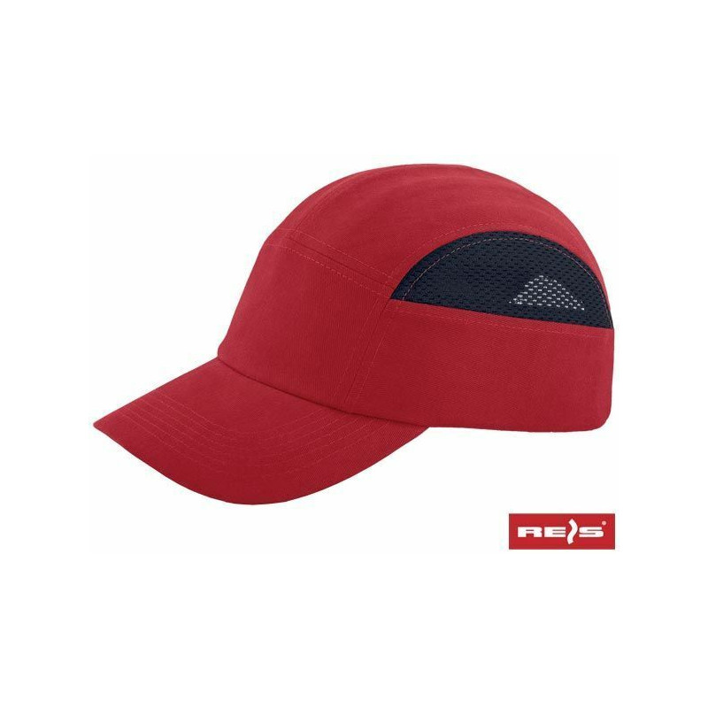 REIS Aizsargcepure sarkana ventilējoša BUMPCAPMESH_CG (R924928)