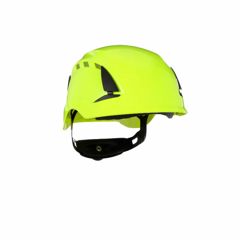 Aizsargķivere SecureFit™, ar ventilāciju, HiViz zaļa