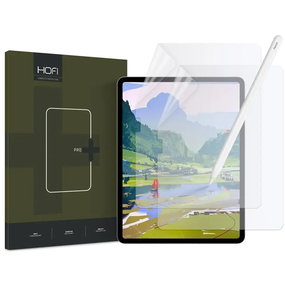 AIZSARGPLĒVE HOFI PAPER PRO+ 2-PACK IPAD