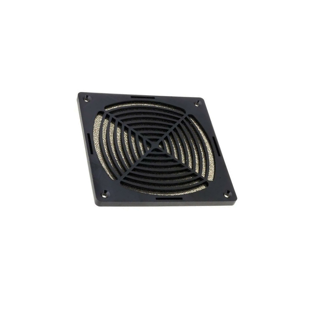 Aizsargreste ventilatoram ar filtru 120x120mm RoHS