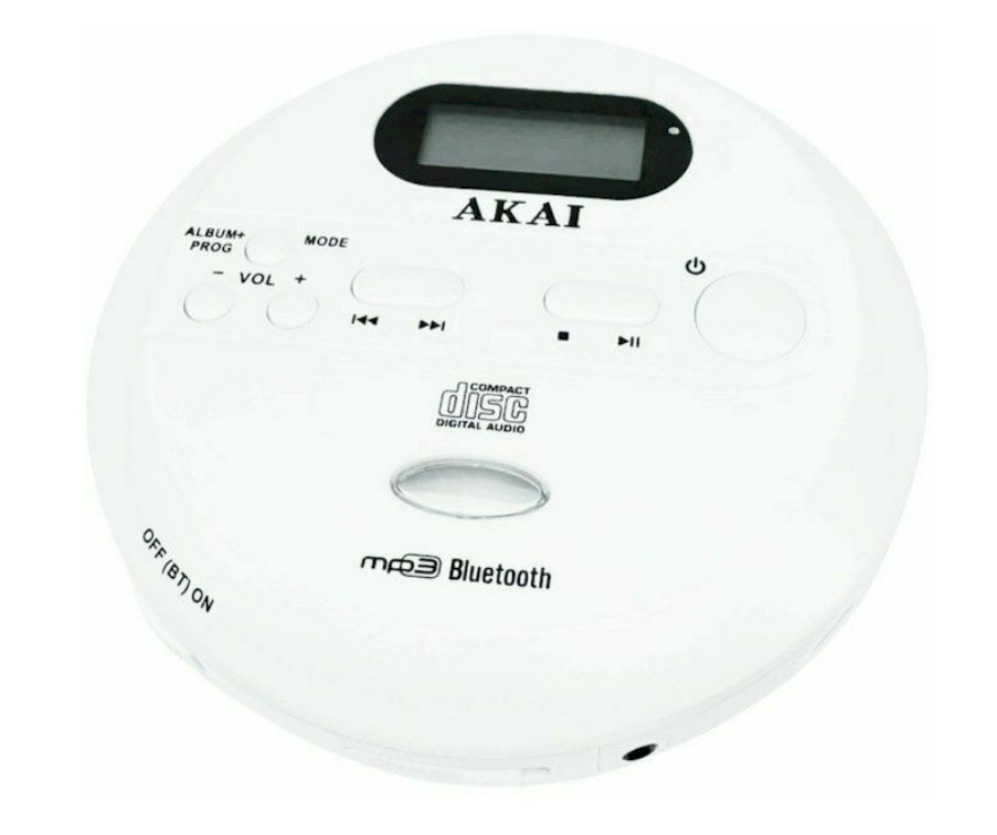 AKAI ACDP-100 Portatīvais CD atskaņotājs |