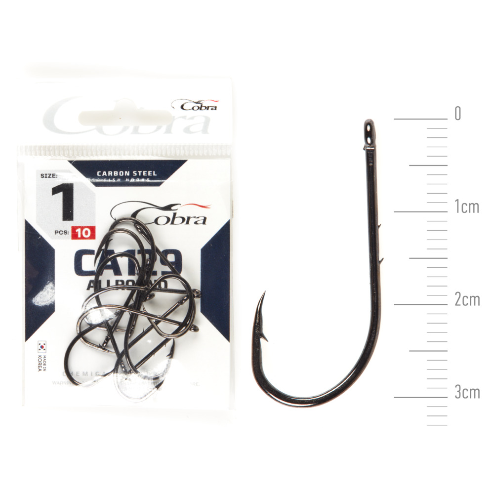 Āķi Cobra BAITHOLDER CA129, 001 |