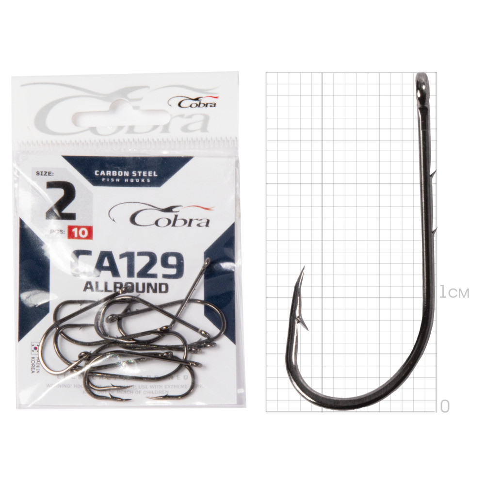 Āķi Cobra BAITHOLDER CA129, 002 |