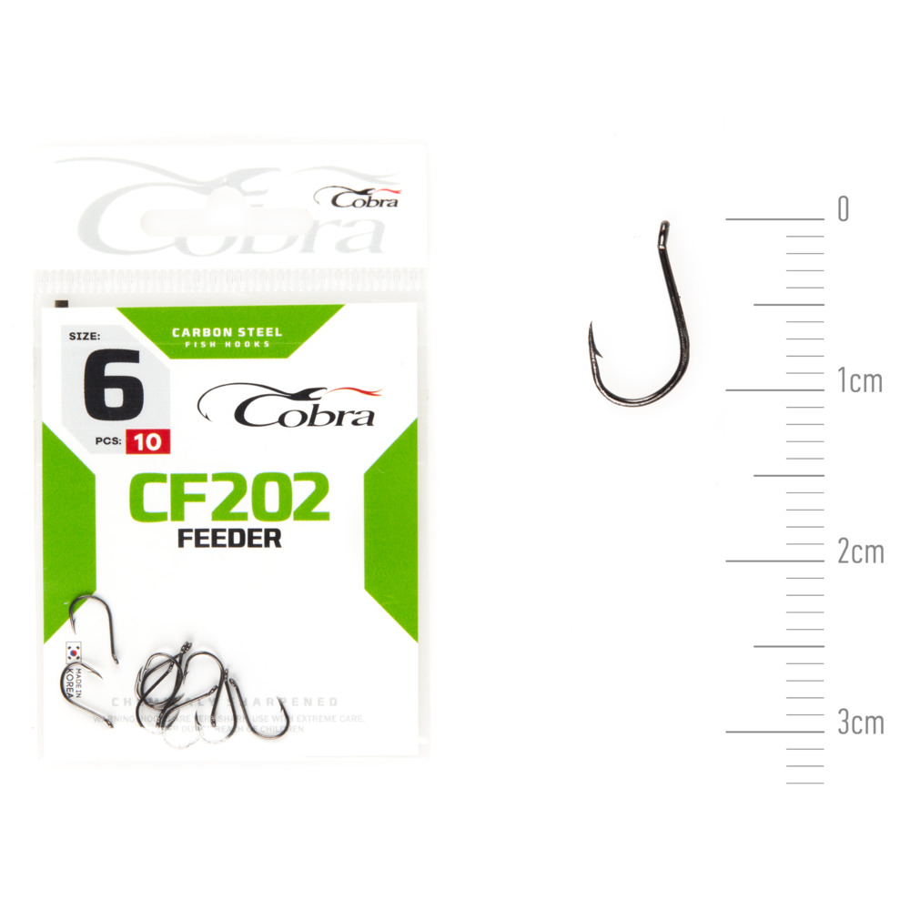 Āķi Cobra FEEDER CLASSIC CF202, 006