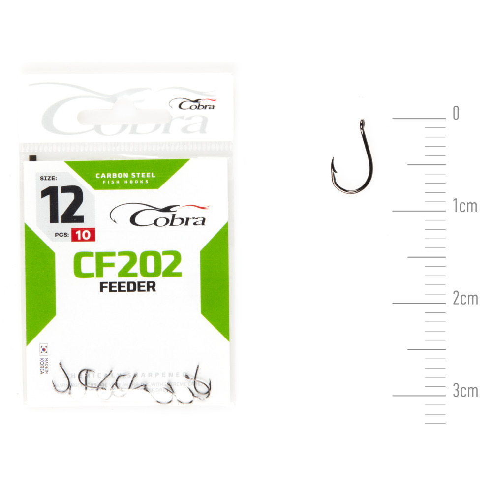 Āķi Cobra FEEDER CLASSIC CF202, 012