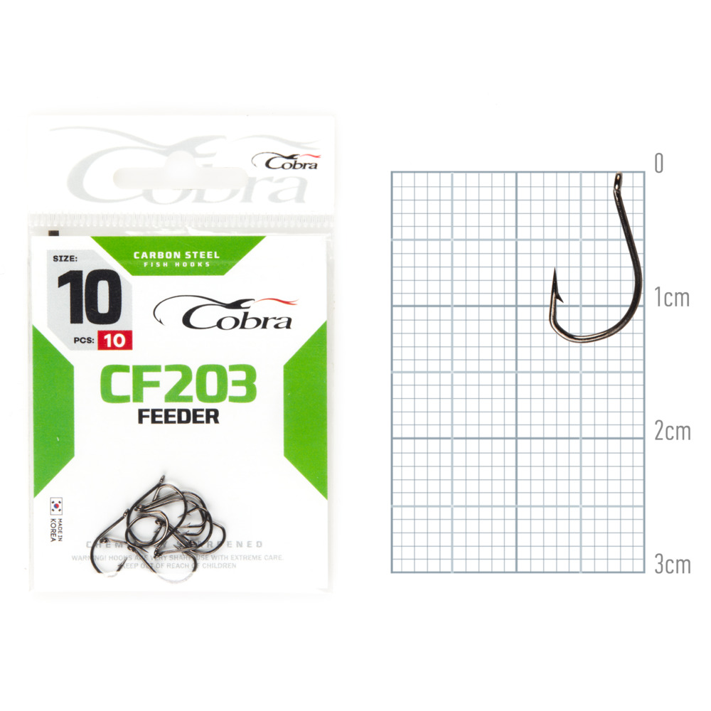 Āķi Cobra FEEDER SPECIALIST CF203, 010