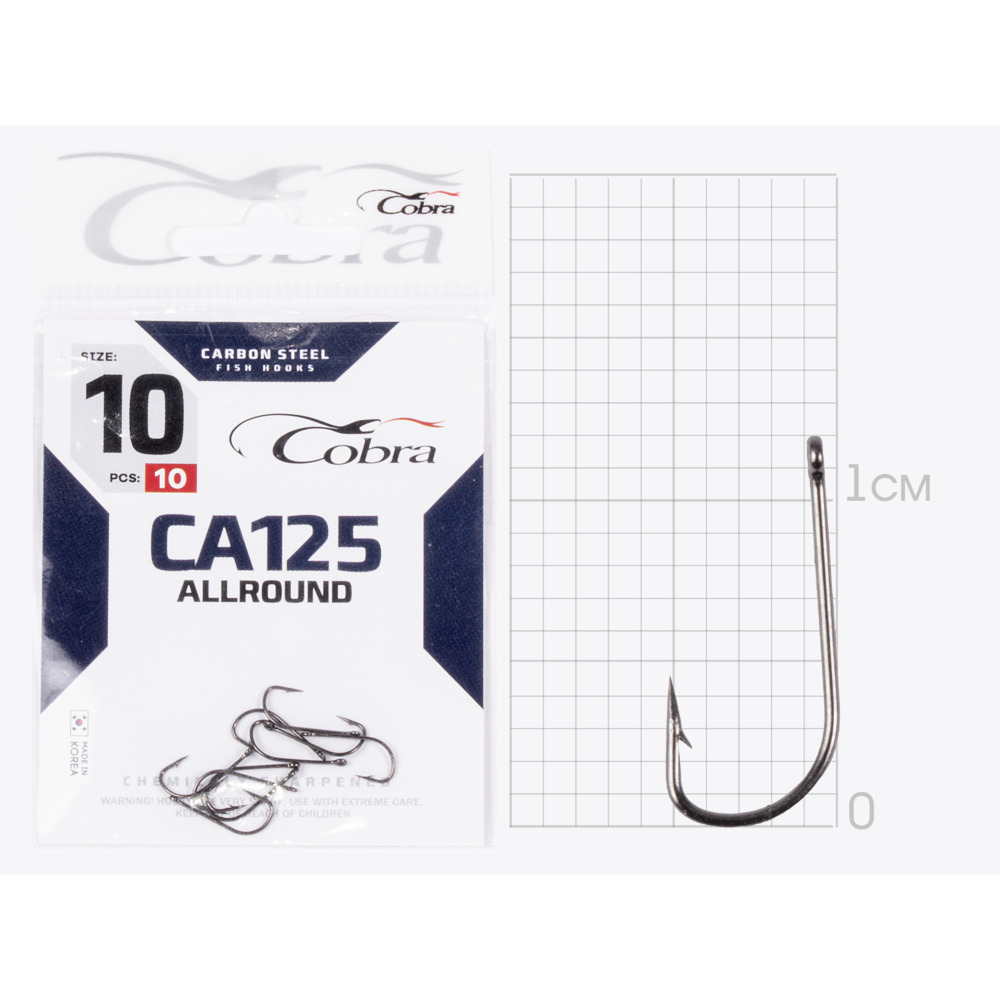 Āķi Cobra STRUGER CA125, 010 |