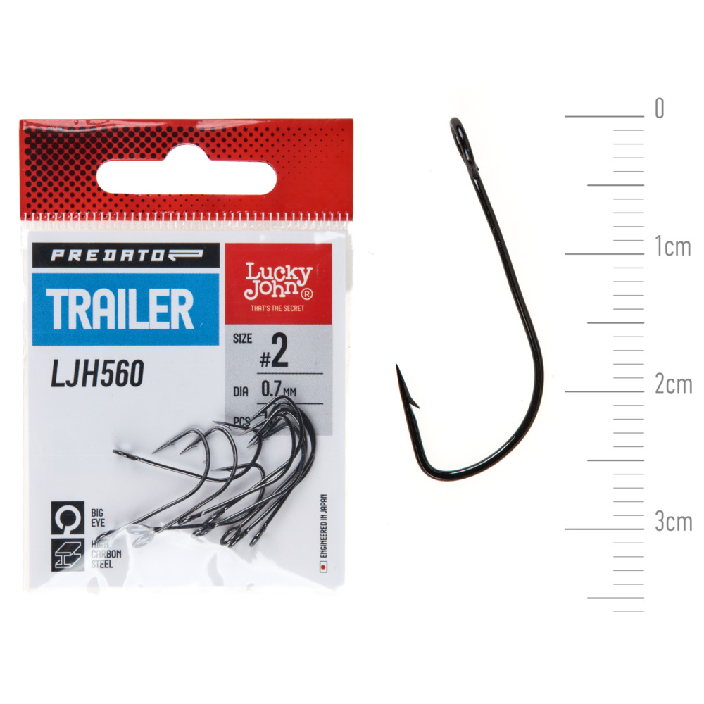 Āķi Lucky John PREDATOR TRAILER LJH560