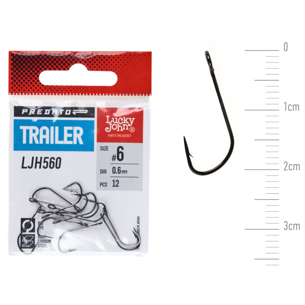 Āķi Lucky John PREDATOR TRAILER LJH560