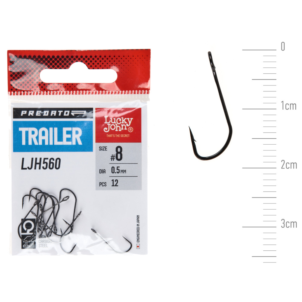 Āķi Lucky John PREDATOR TRAILER LJH560